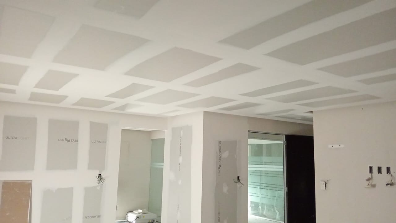 Estructura interior con tablaroca